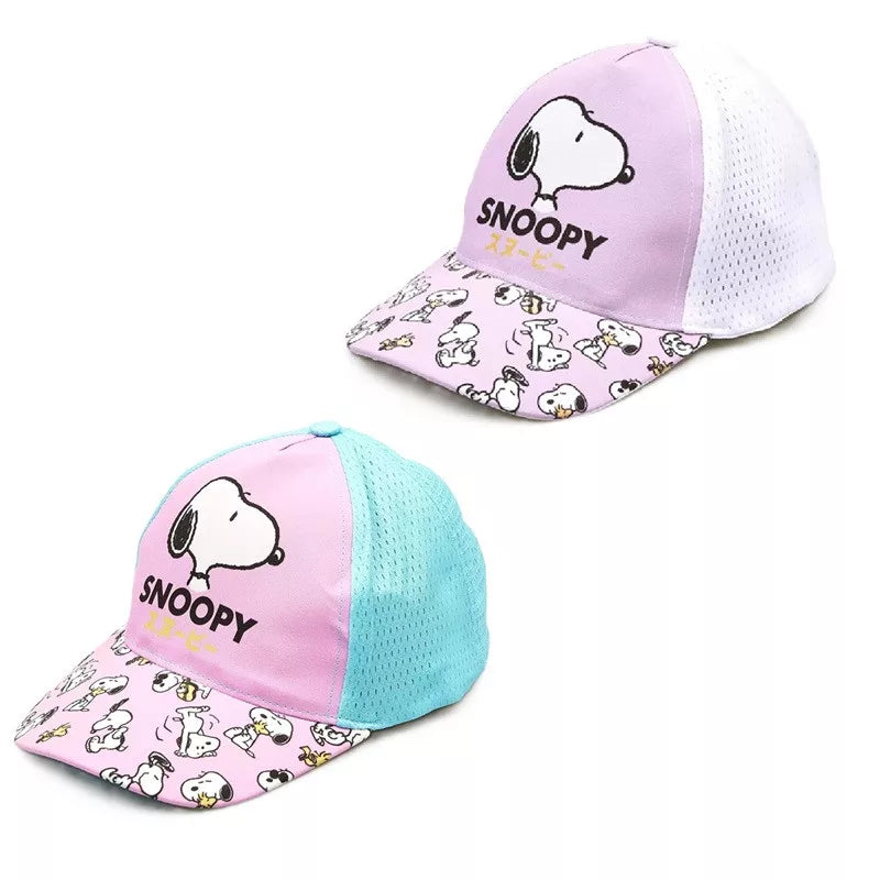 Boné Snoopy branco/azul