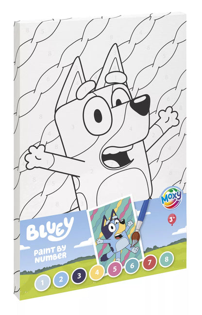 Conjunto de Pintura por Números Bluey Happy