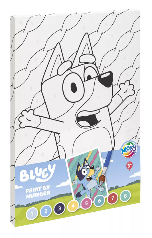 Conjunto de Pintura por Números Bluey Happy