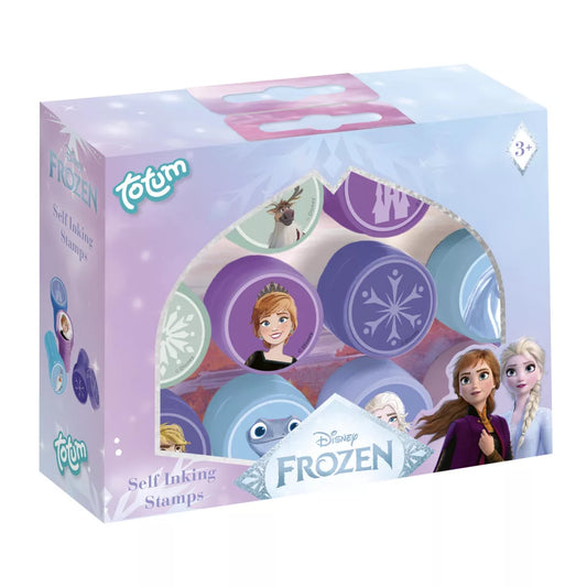 Conjunto de Carimbos Frozen Magic 12 unidades