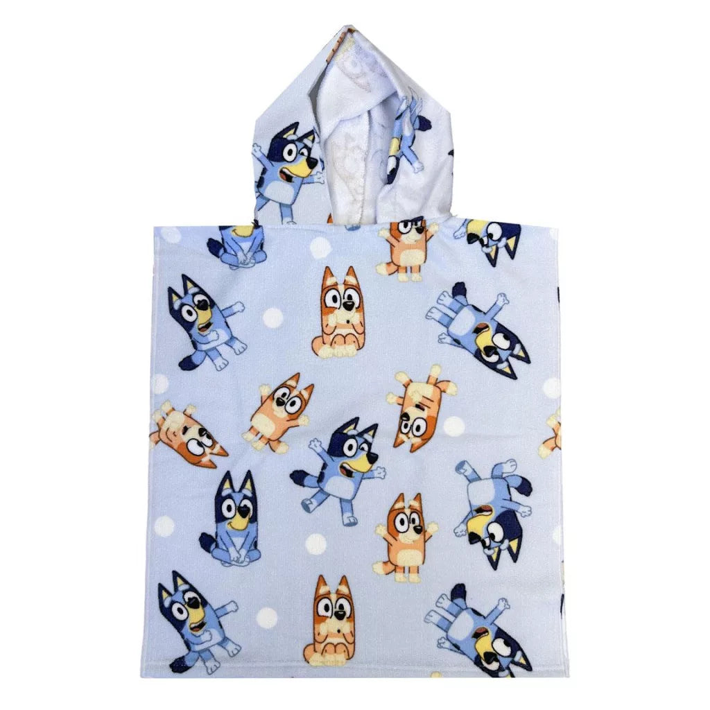 Poncho de praia Bluey