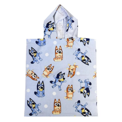 Poncho de praia Bluey