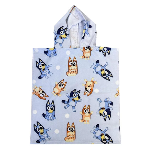 Poncho de praia Bluey