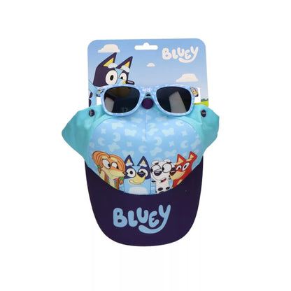 Conjunto Boné e óculos de sol Bluey Blue Team