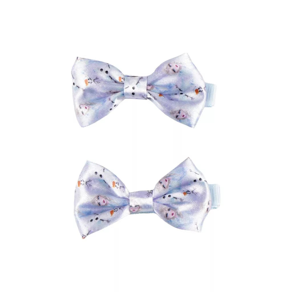 Conjunto ganchos e elástico cabelo Frozen