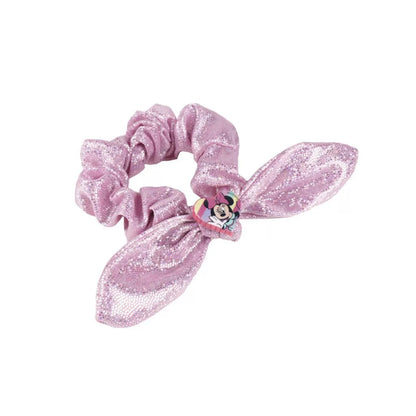 Conjunto ganchos e elástico cabelo Minnie