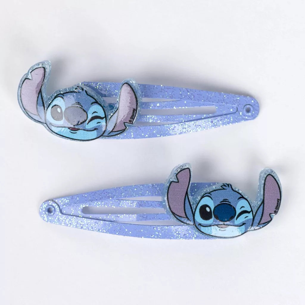 Conjunto de colar e acessórios cabelo Stitch Breeze