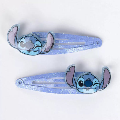 Conjunto de colar e acessórios cabelo Stitch Breeze