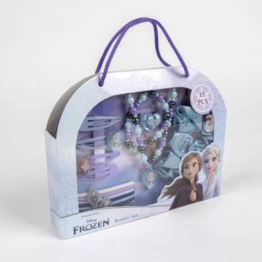 Maleta com jóias e acessórios de cabelo Frozen Journey