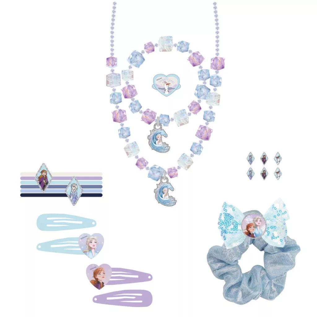Maleta com jóias e acessórios de cabelo Frozen Journey