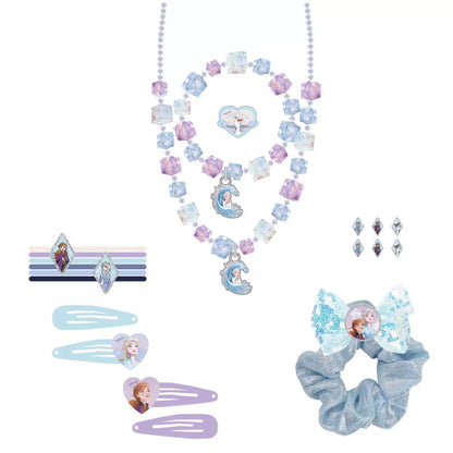 Maleta com jóias e acessórios de cabelo Frozen Journey