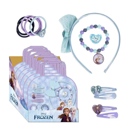 Conjunto de jóias e acessórios de cabelo Frozen On-the-Go