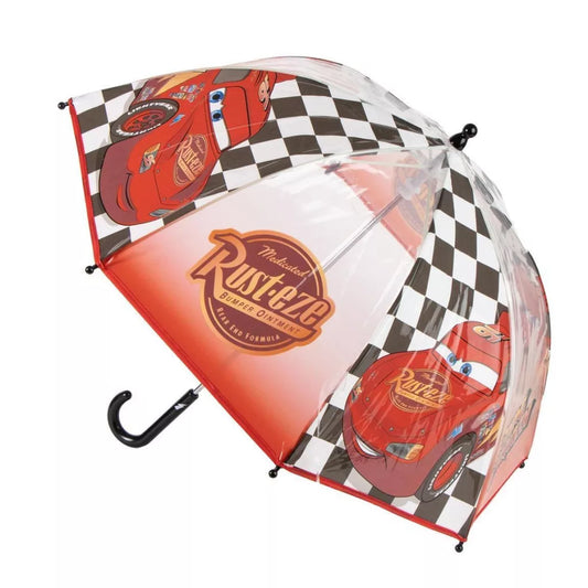 Chapéu de Chuva transparente Infantil Disney Cars