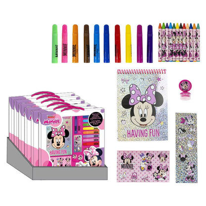 Conjunto de desenho Minnie Smiles