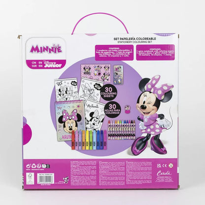 Conjunto de desenho Minnie Smiles