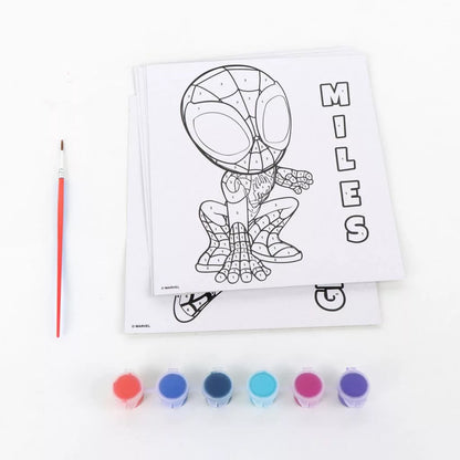 Conjunto Spidey pintar com números