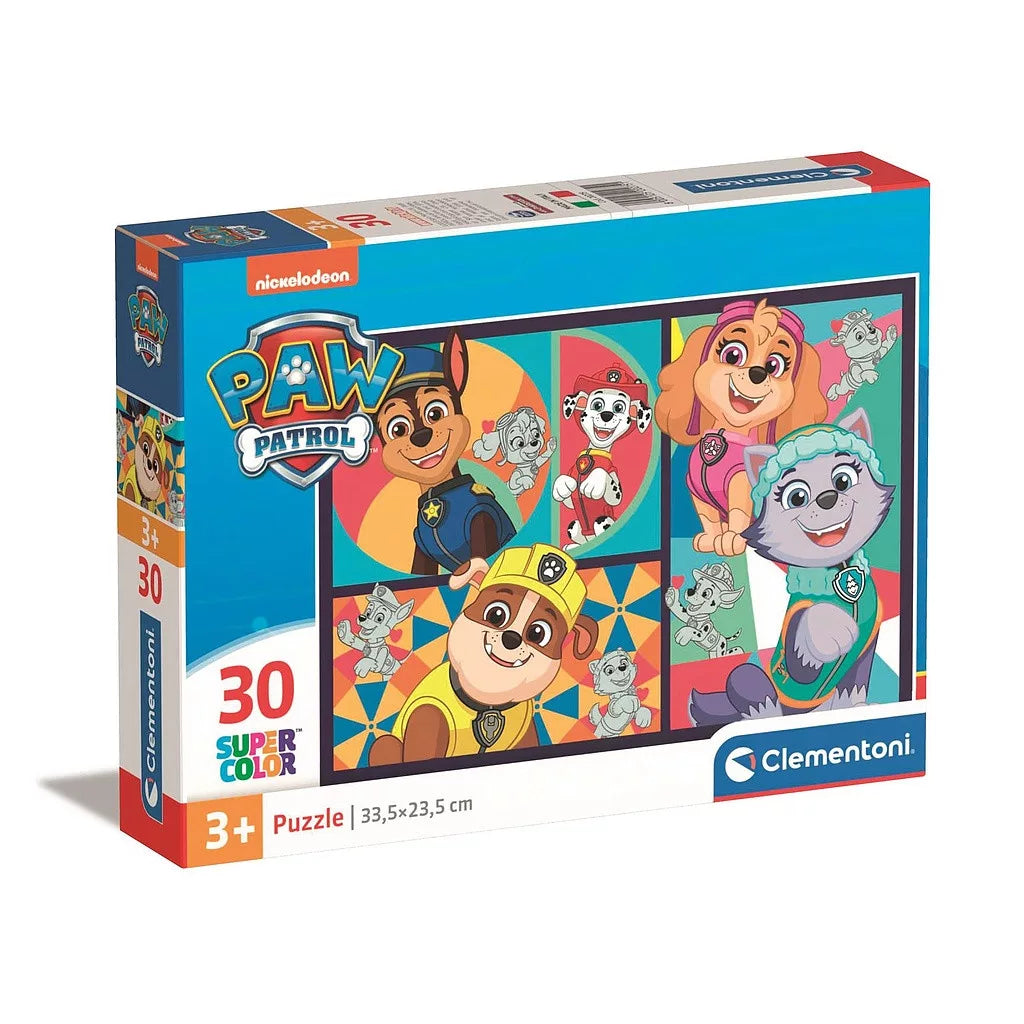 Puzzle 30 peças Patrulha Pata Shapes