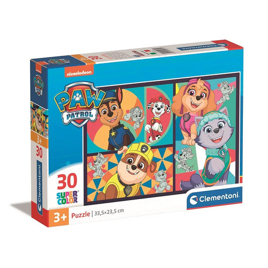 Puzzle 30 peças Patrulha Pata Shapes