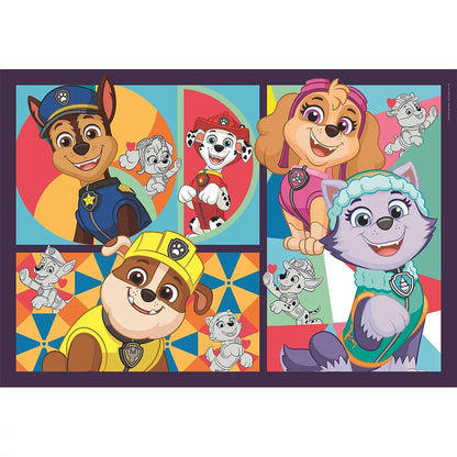 Puzzle 30 peças Patrulha Pata Shapes