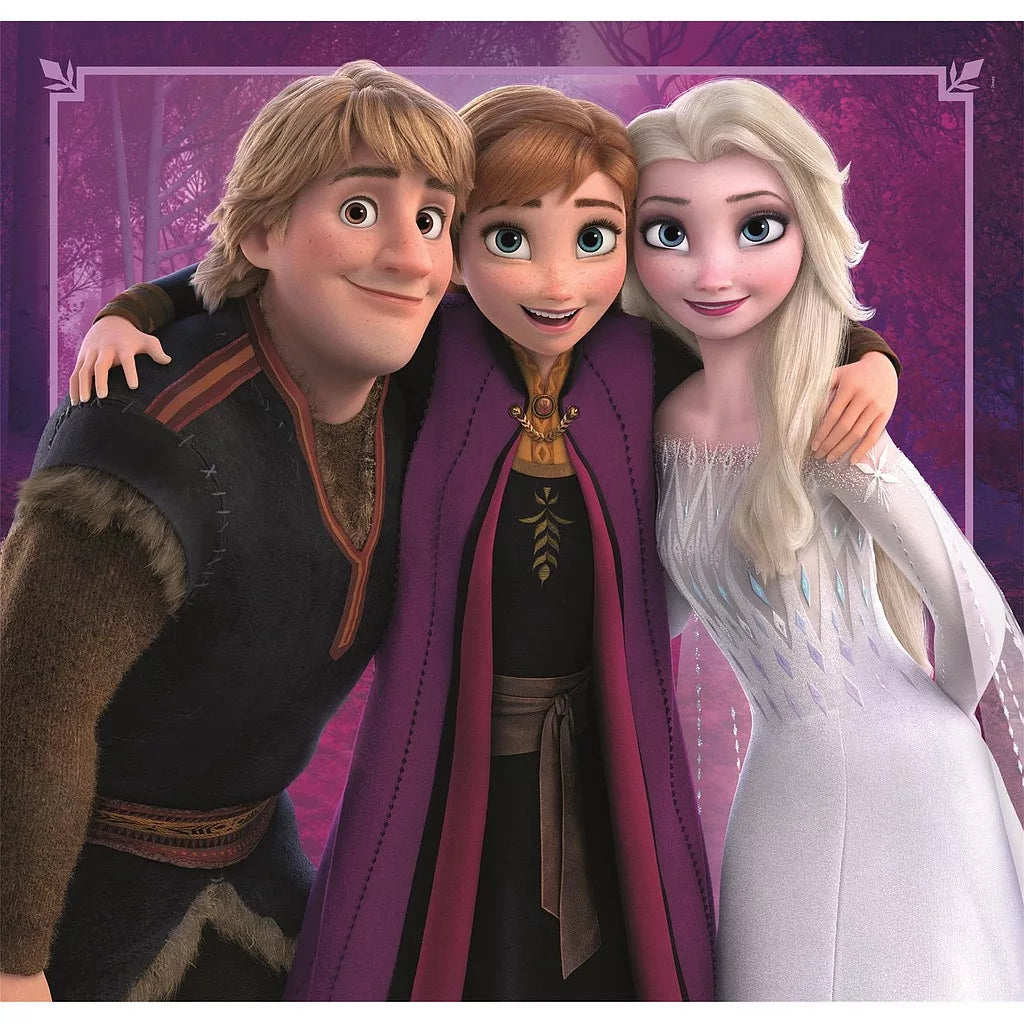 Puzzle 3x48 peças Frozen