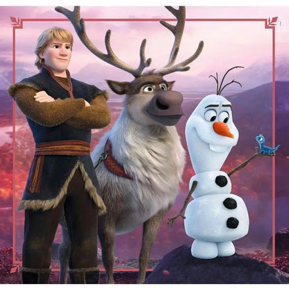 Puzzle 3x48 peças Frozen