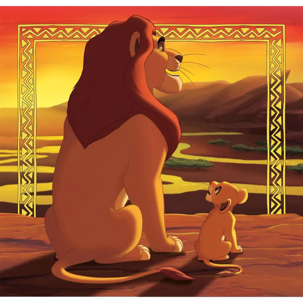 Puzzle 3x48 peças Rei Leão Circle of life
