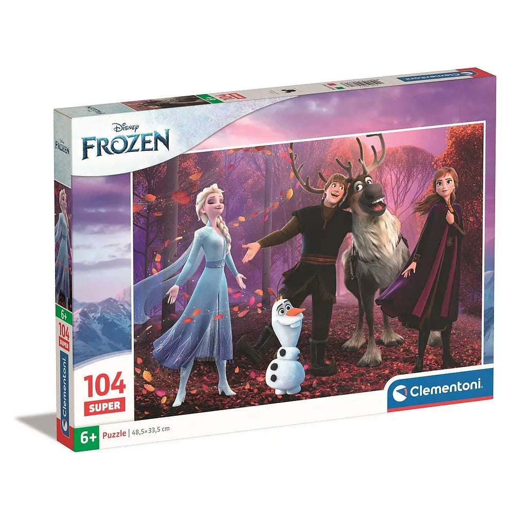 Puzzle 104 peças Frozen Singing