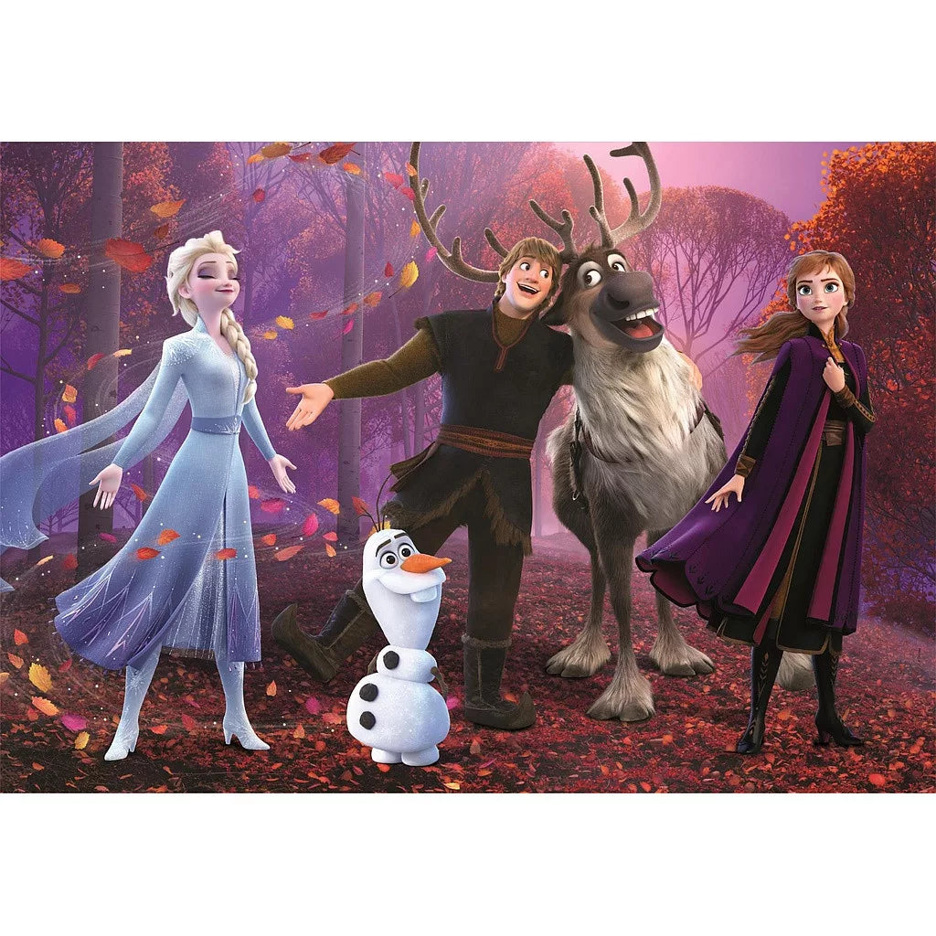 Puzzle 104 peças Frozen Singing