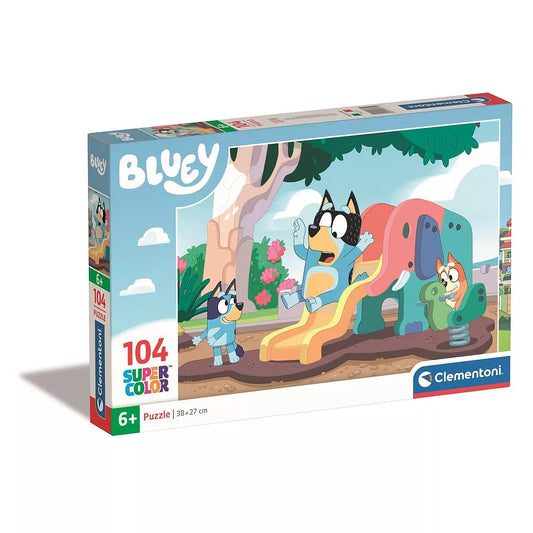 Puzzle 104 peças Bluey Playground
