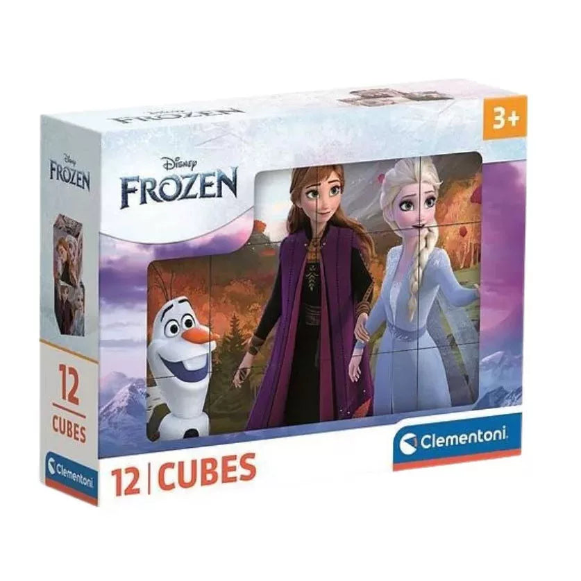 Puzzle 12 cubos Frozen Fairy Tale