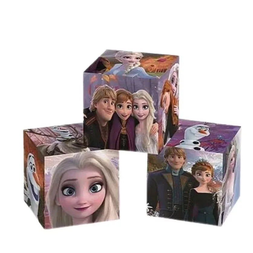 Puzzle 12 cubos Frozen Fairy Tale