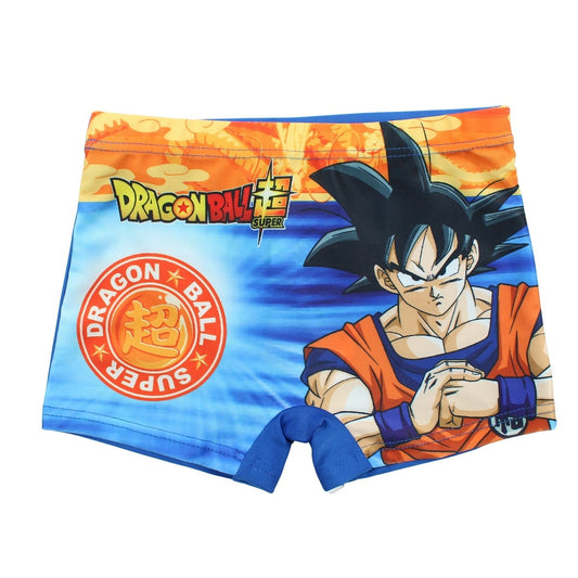 Calções Banho Dragon Ball azul/preto - BONECADA