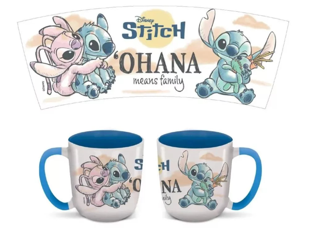 Caneca Stitch Ohana 400 ml - BONECADA