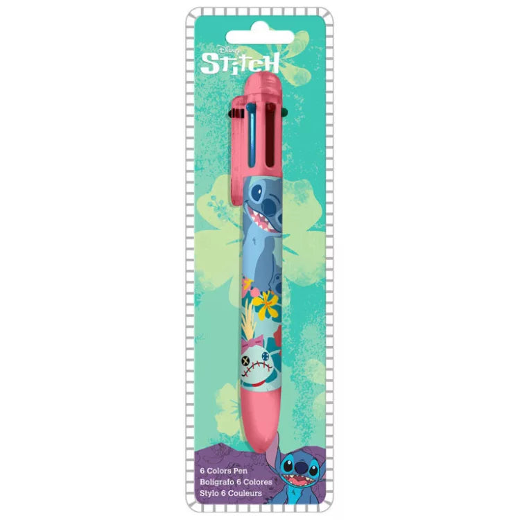 Caneta Stitch 6 cores - BONECADA