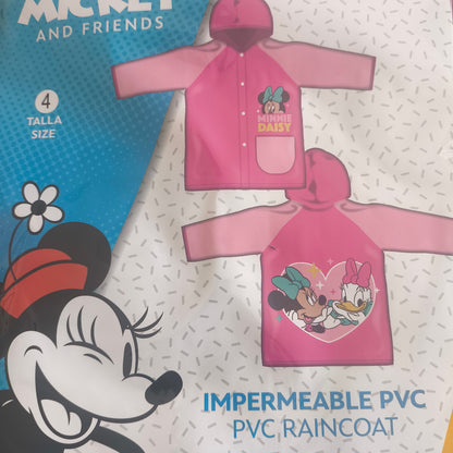 Capa de chuva Minnie & Margarida (2-6 anos) - BONECADA