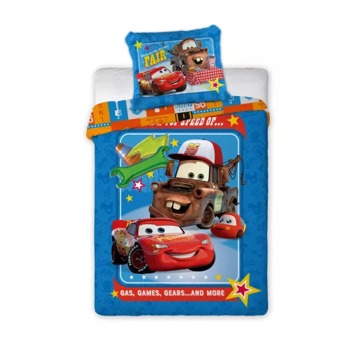 Capa de edredão com fronha Cars Fair (100 x 135)