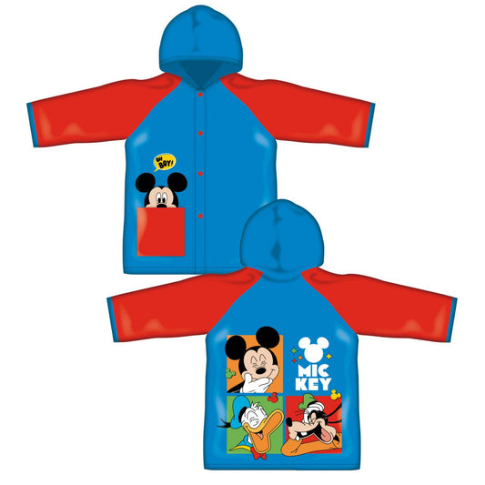 Capa de chuva Mickey (2-6 anos) - BONECADA