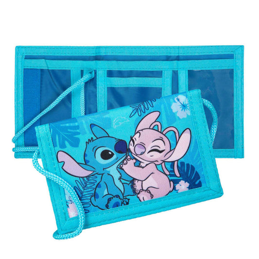 Carteira Stitch Azul