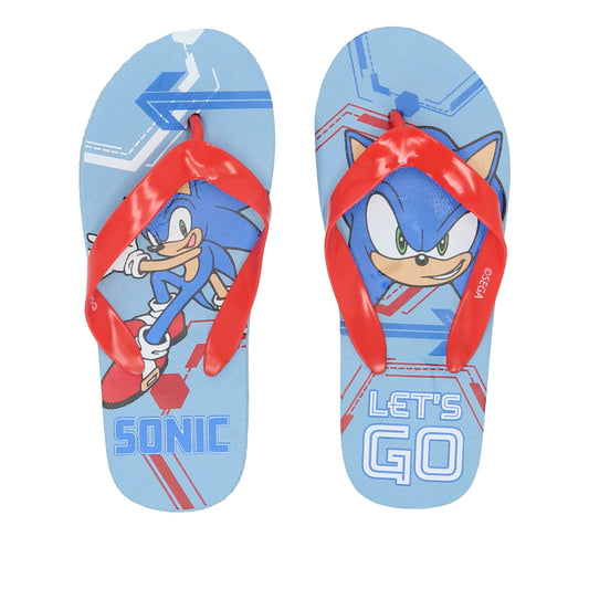 Chinelos Praia Sonic - vermelho - BONECADA