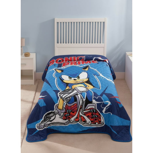 Colcha de cama verão Sonic