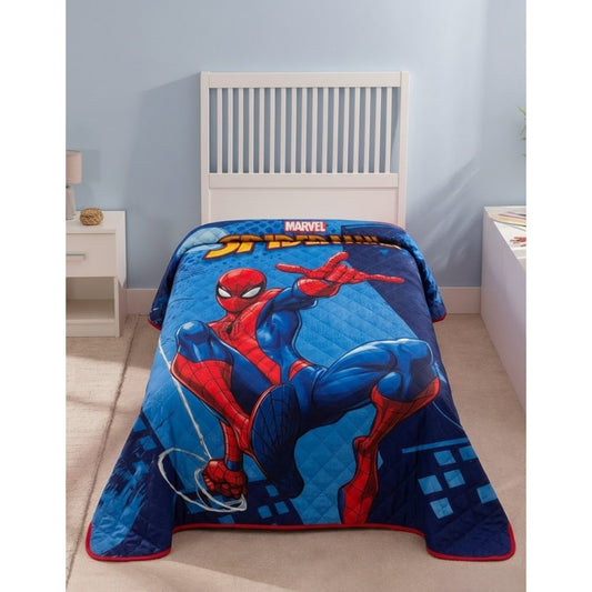 Colcha de cama verão Spiderman