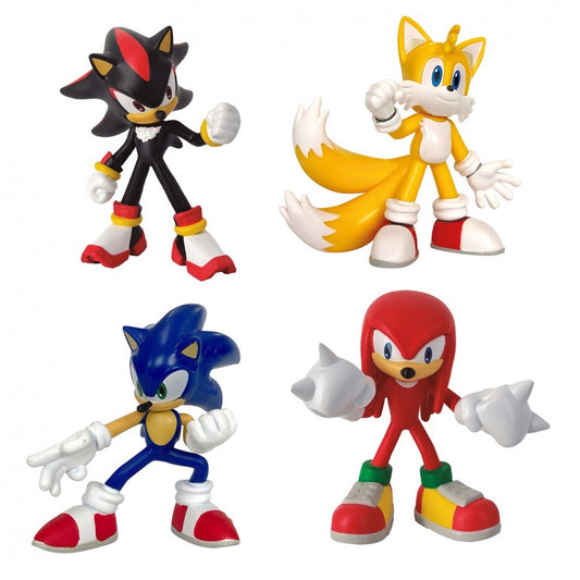 Conjunto 4 figuras Sonic