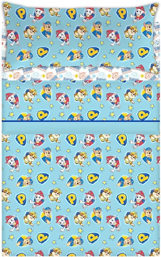 Conjunto lençóis Patrulha Pata