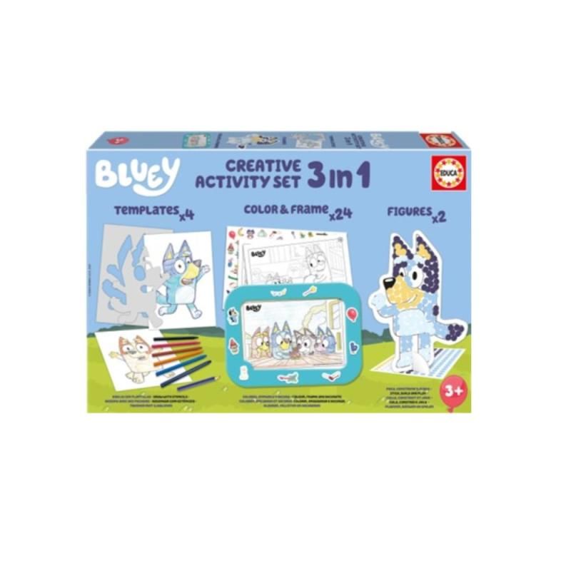 Conjunto Criativo 3 em 1 Bluey