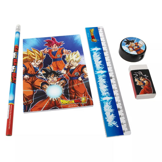 Conjunto Escolar Dragon Ball (5 peças)
