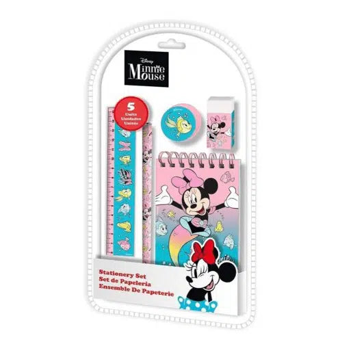 Conjunto Escolar Minnie 5 peças