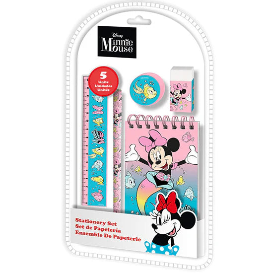 Conjunto Escolar Minnie 5 peças