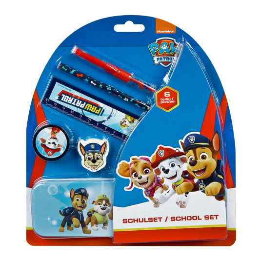 Conjunto Escolar Patrulha Pata - 6 peças - BONECADA