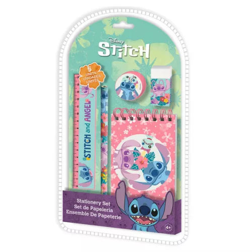 Conjunto Escolar Stitch 5 peças - BONECADA