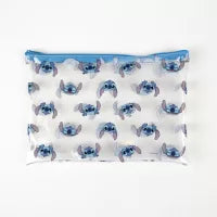Conjunto Escolar Stitch com estojo transparente - BONECADA